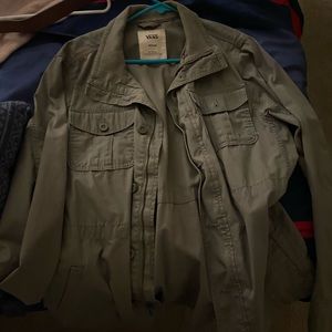 Foliage Green Vans “combat” jacket